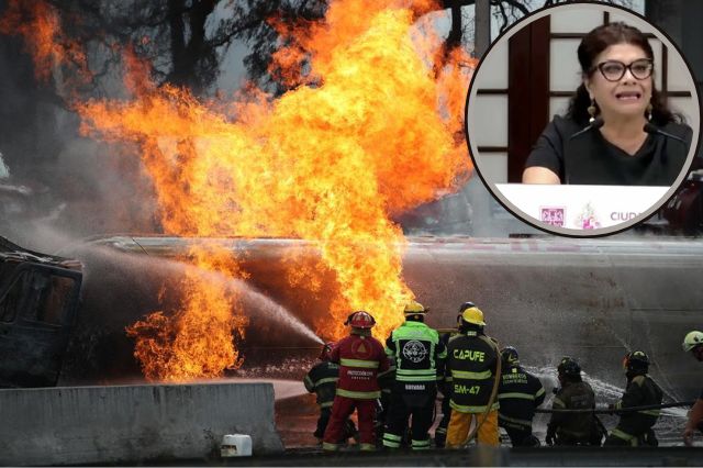 Explosión de pipa en Iztapalapa deja 3 muertos y más de 70 heridos, confirma Brugada