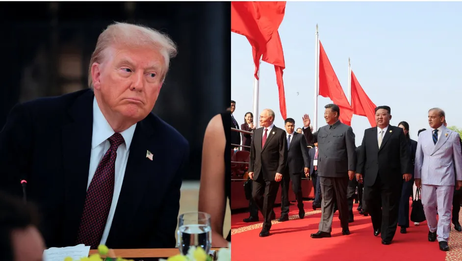 “Esperaban que yo lo viera”: Trump reacciona al desfile de Xi, Putin y Kim Jong-un