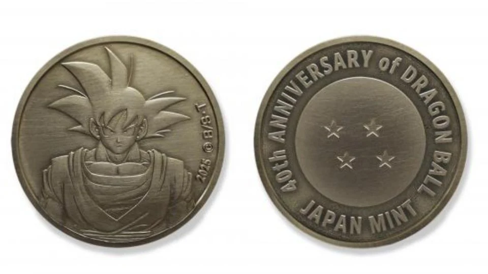 Dragon Ball cumple 40 años y lo festejan con monedas conmemorativas en Japón