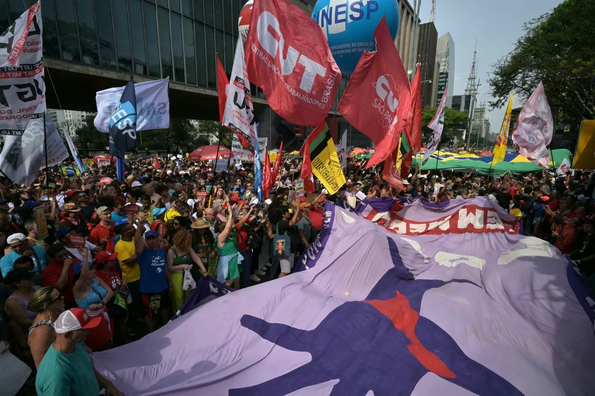 Protestas masivas en Brasil contra amnistía a Bolsonaro y sus aliados