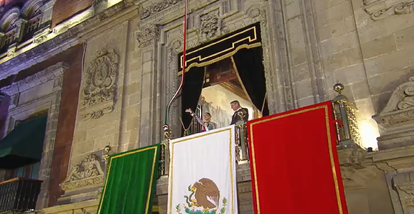 En Vivo el primer Grito de Independencia de la presidenta Claudia Sheinbaum