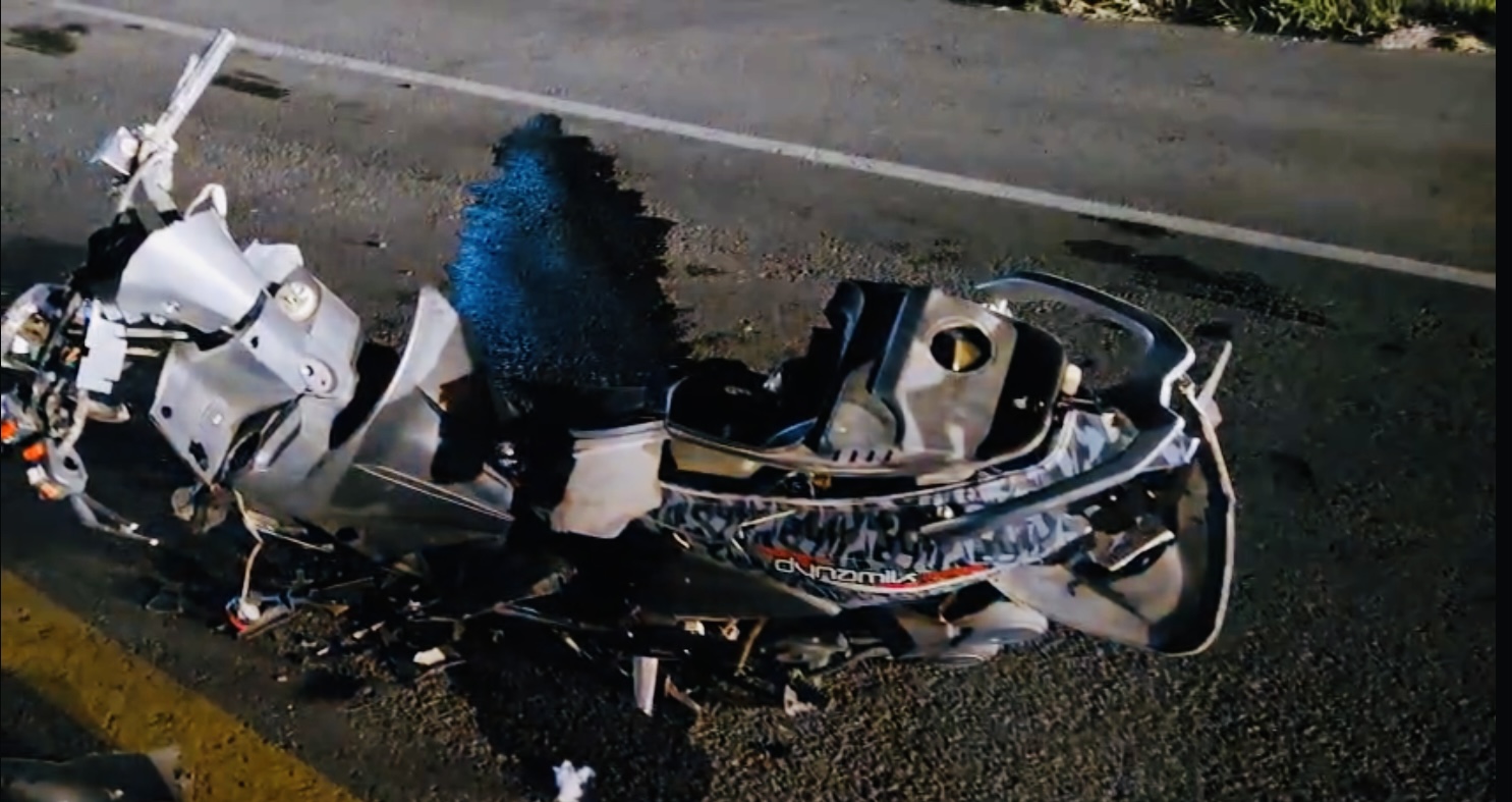 Muere joven motociclista tas chocar en la carretera Atlixco–Puebla