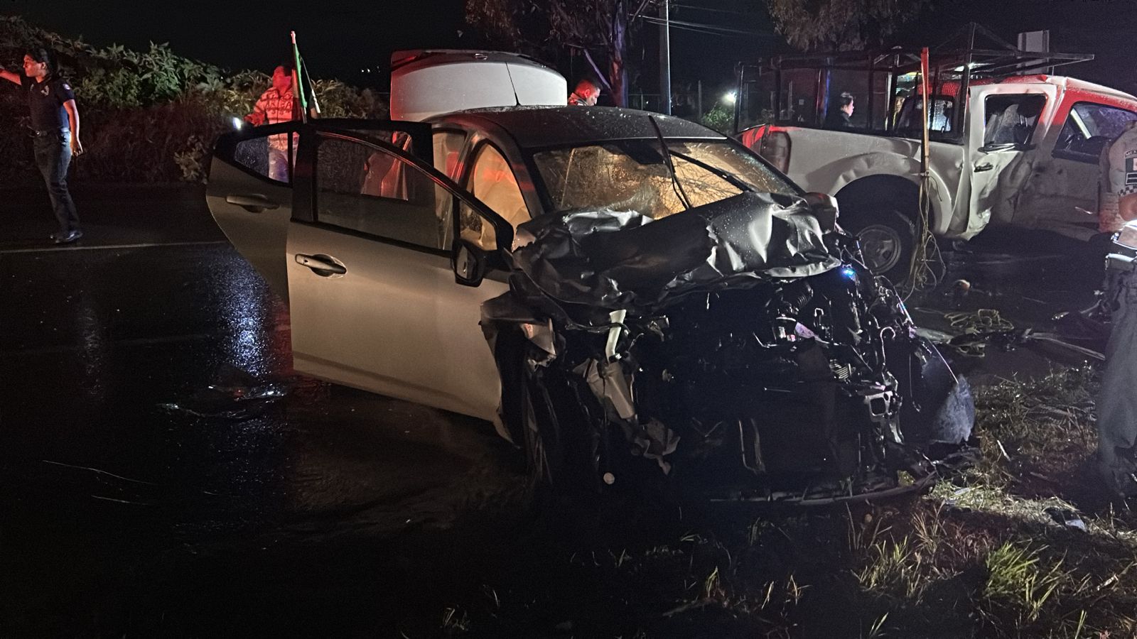 Fuerte choque paraliza la carretera Atlixco–Puebla 
