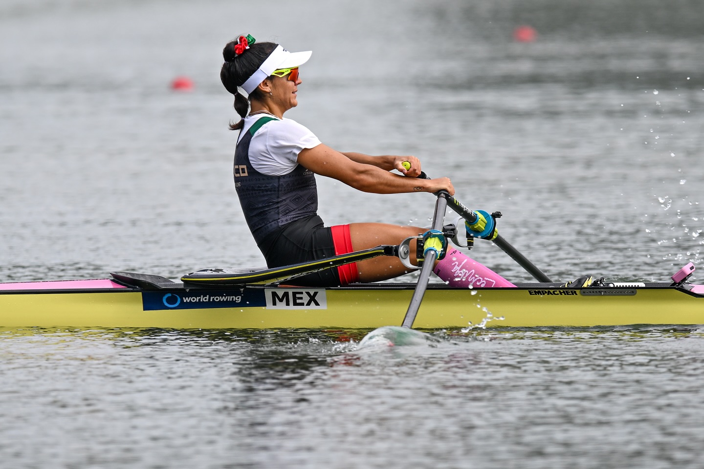 Kenia Lechuga y Alexis López entran en acción en el Campeonato Mundial de Remo