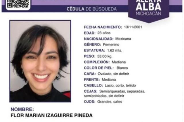 Localizan con vida a Marian Izaguirre, joven tiktoker desaparecida en Uruapan