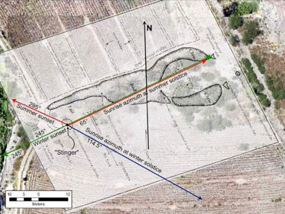 Descubren en Tehuacán observatorio astronómico prehispánico con forma de escorpión   