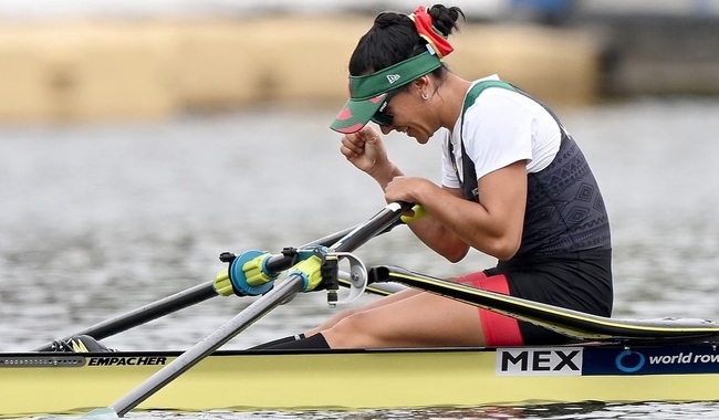 Kenia Lechuga logra boleto a final A en el Mundial de Remo Shanghái 2025