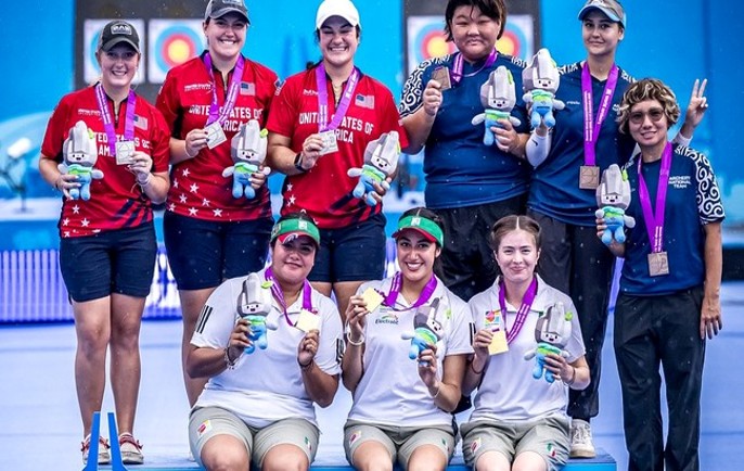 Historia pura: México gana medalla de oro en Campeonato Mundial de Tiro con Arco