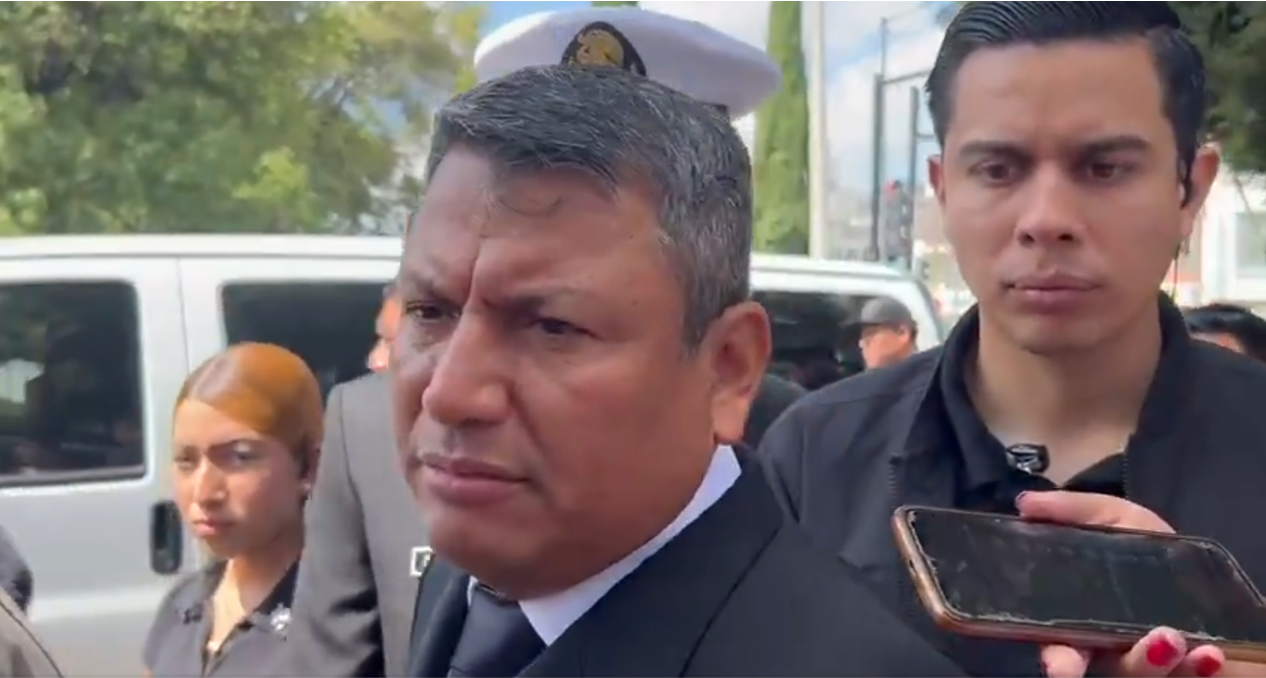 VIDEO Marino César Rodríguez asume seguridad de Amozoc tras ataque a secretario