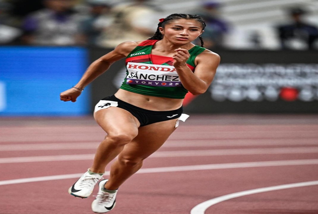Atleta poblana Miriam Sánchez está contenta por haber llegado a una semifinal mundial