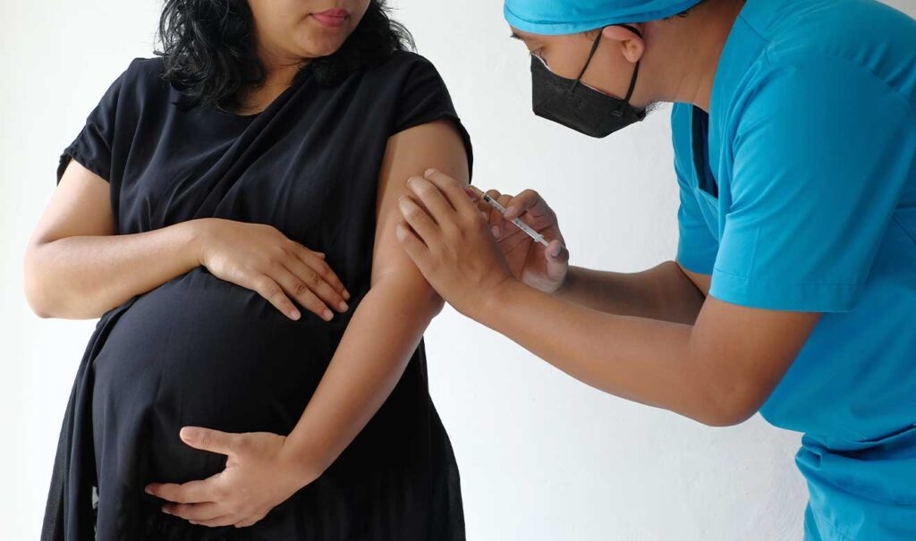Vacunación en embarazadas contra VSR: protección temprana para bebés
