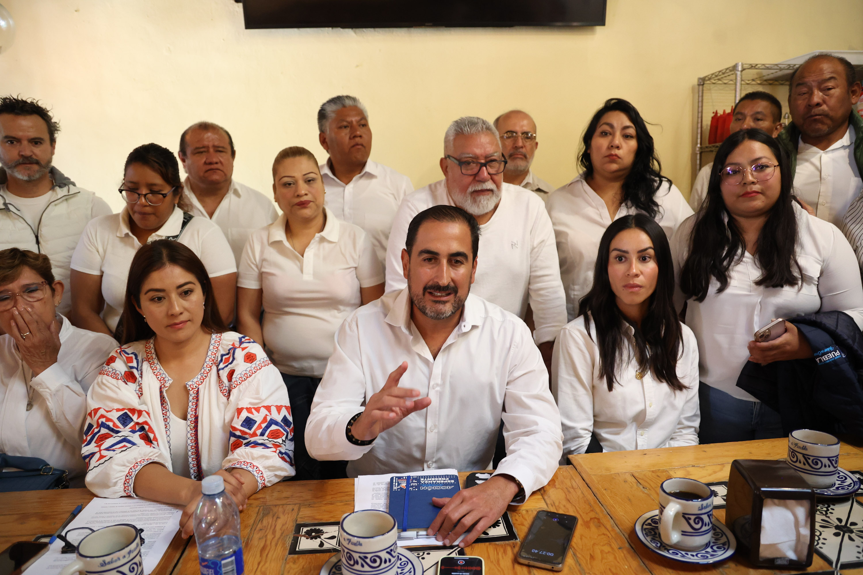 VIDEO Manolo Herrera impugnará decisión del TEEP, tras anular su triunfo en el PAN municipal de Puebla