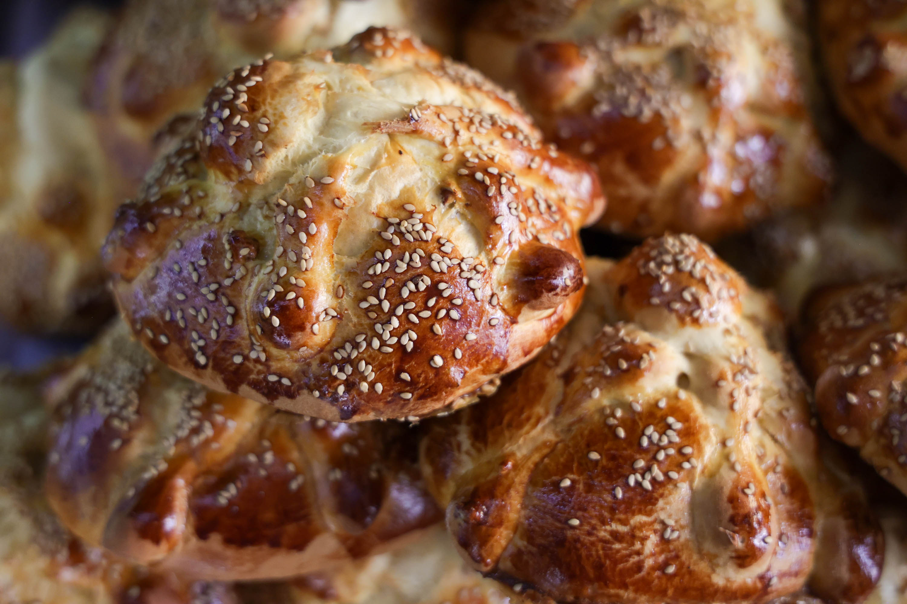 Hojaldrás por aquí, hojaldrás por allá, habrá una gran variedad de pan en esta tradicional feria 