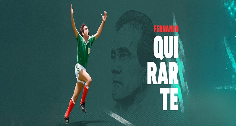 Homenaje a Fernando Quirarte, leyenda de la Selección de México