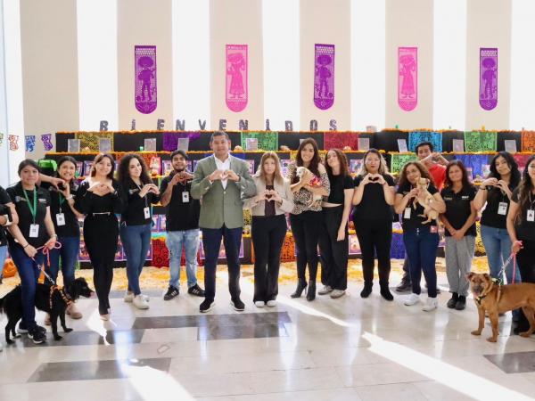 Con ofrenda monumental, gobierno estatal honra vida y memoria de seres sintientes