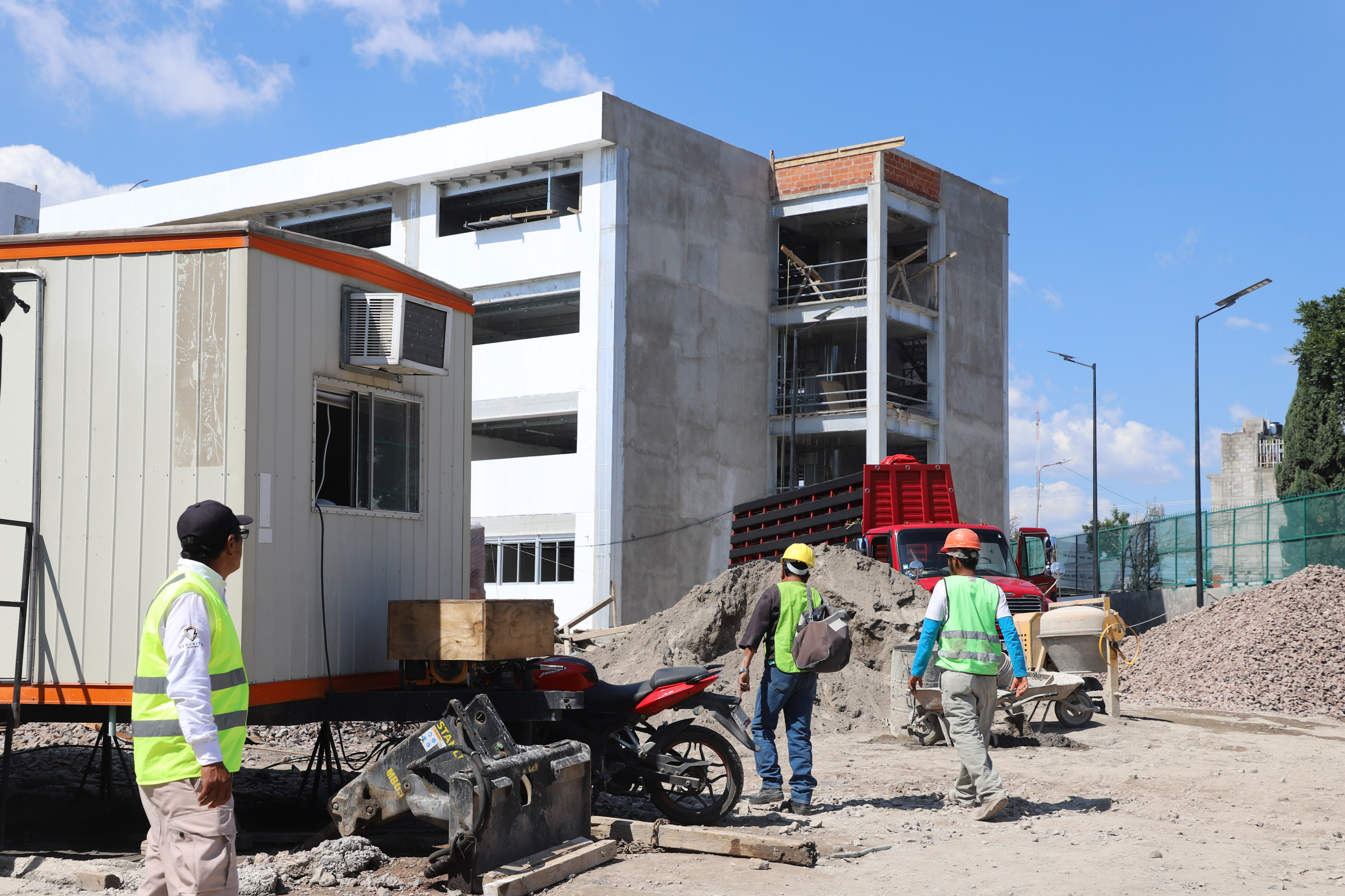 Avanza la construcción de la Prepa Emiliano Zapata, de la BUAP