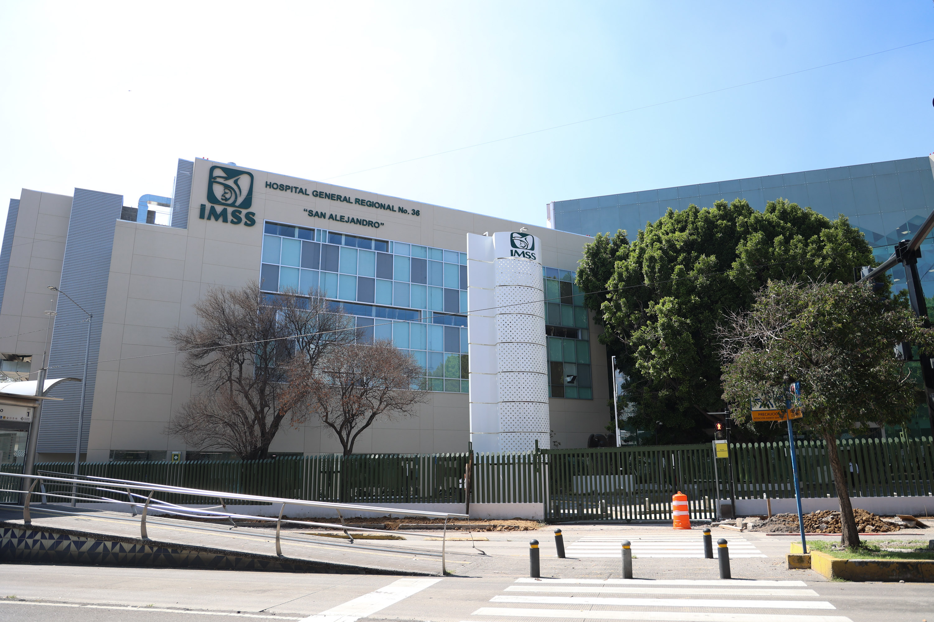 VIDEO Así luce la fachada principal del nuevo Hospital de San Alejandro en Puebla