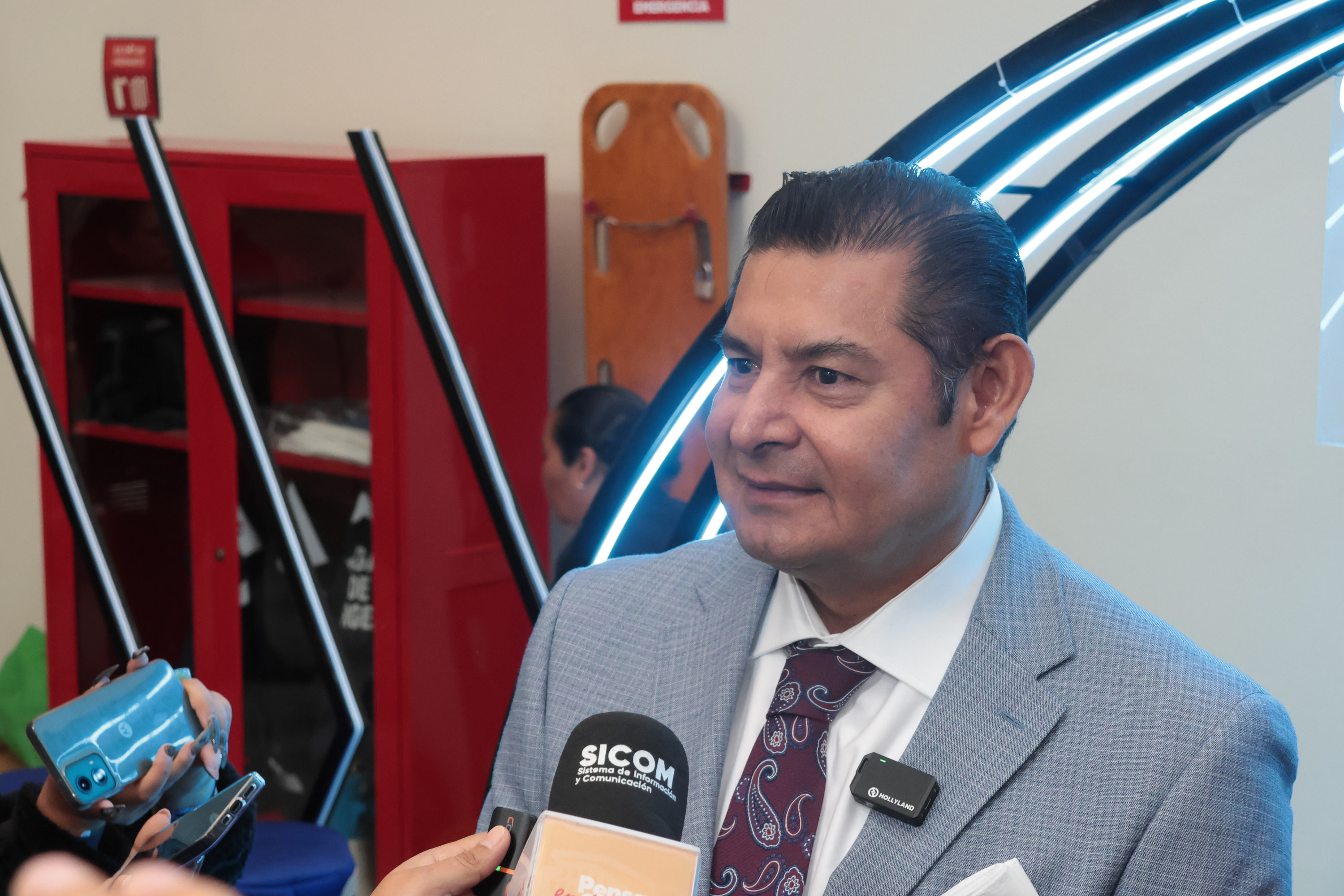 Alejandro Armenta da su visto bueno a Pavel Gaspar para presidente del Congreso