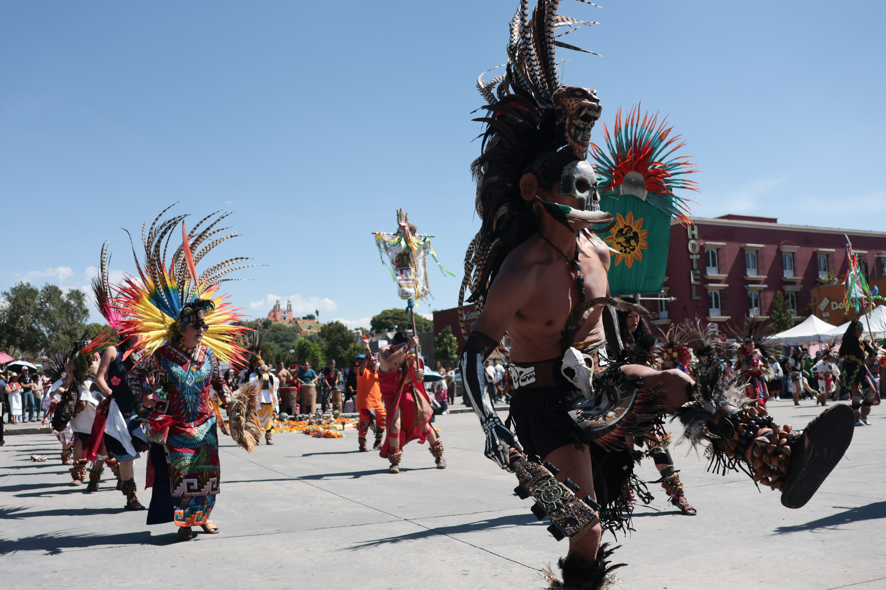 Realizan ceremonia luctuosa por la Matanza de Cholula