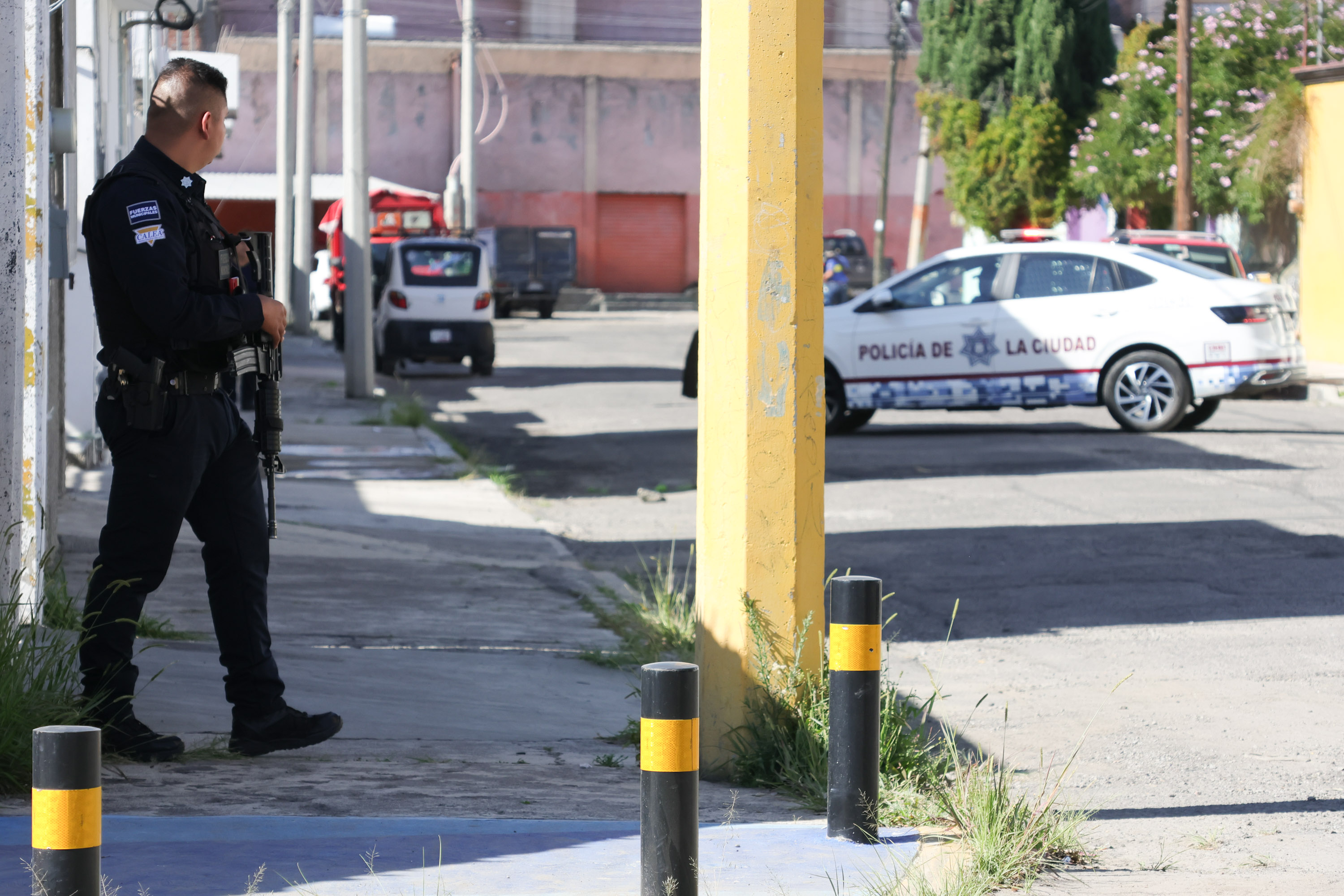 VIDEO Es baleado un hombre en la Colonia Cristóbal Colón, en Puebla