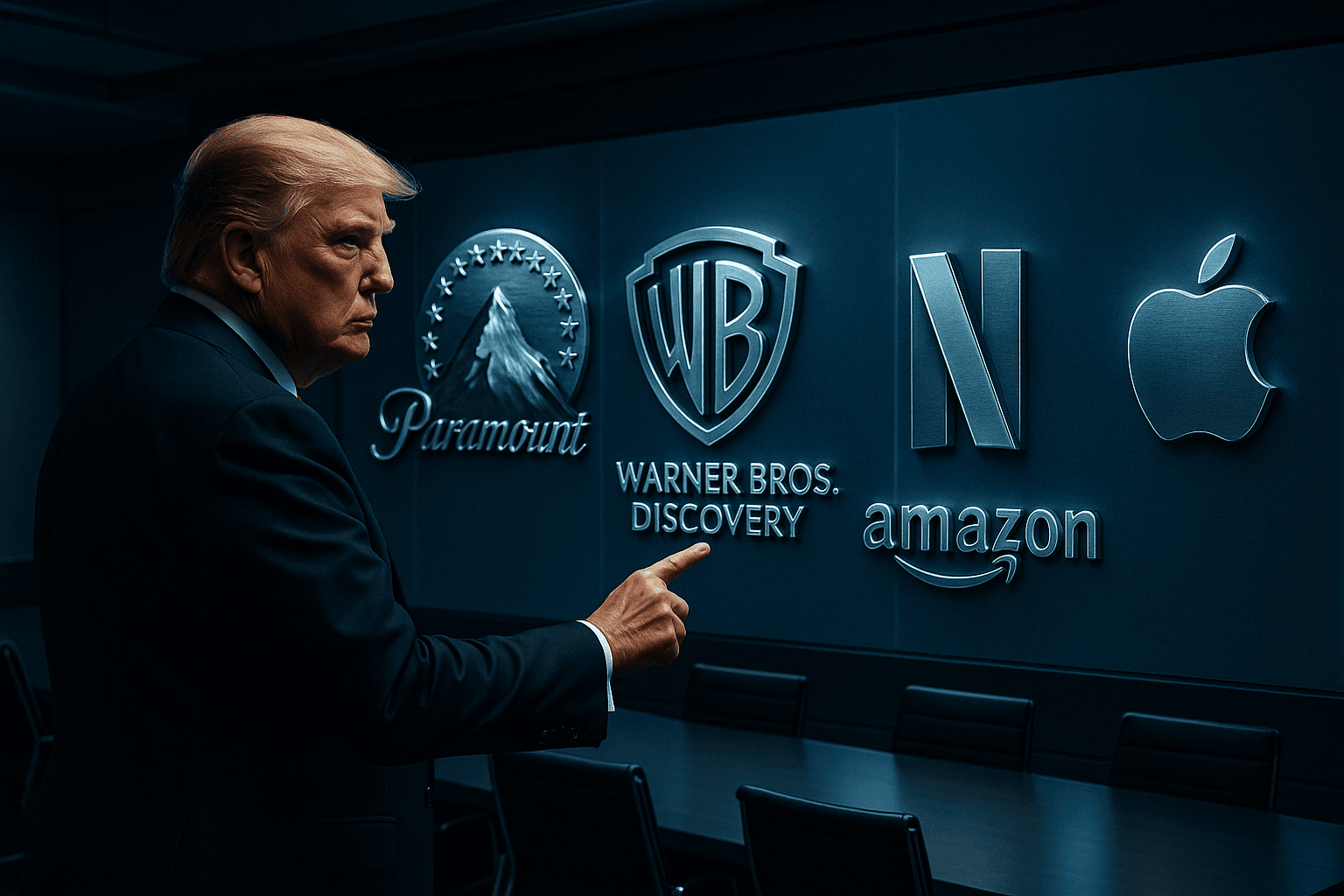 Trump impulsa a Paramount Skydance como comprador preferido de Warner Bros Discovery
