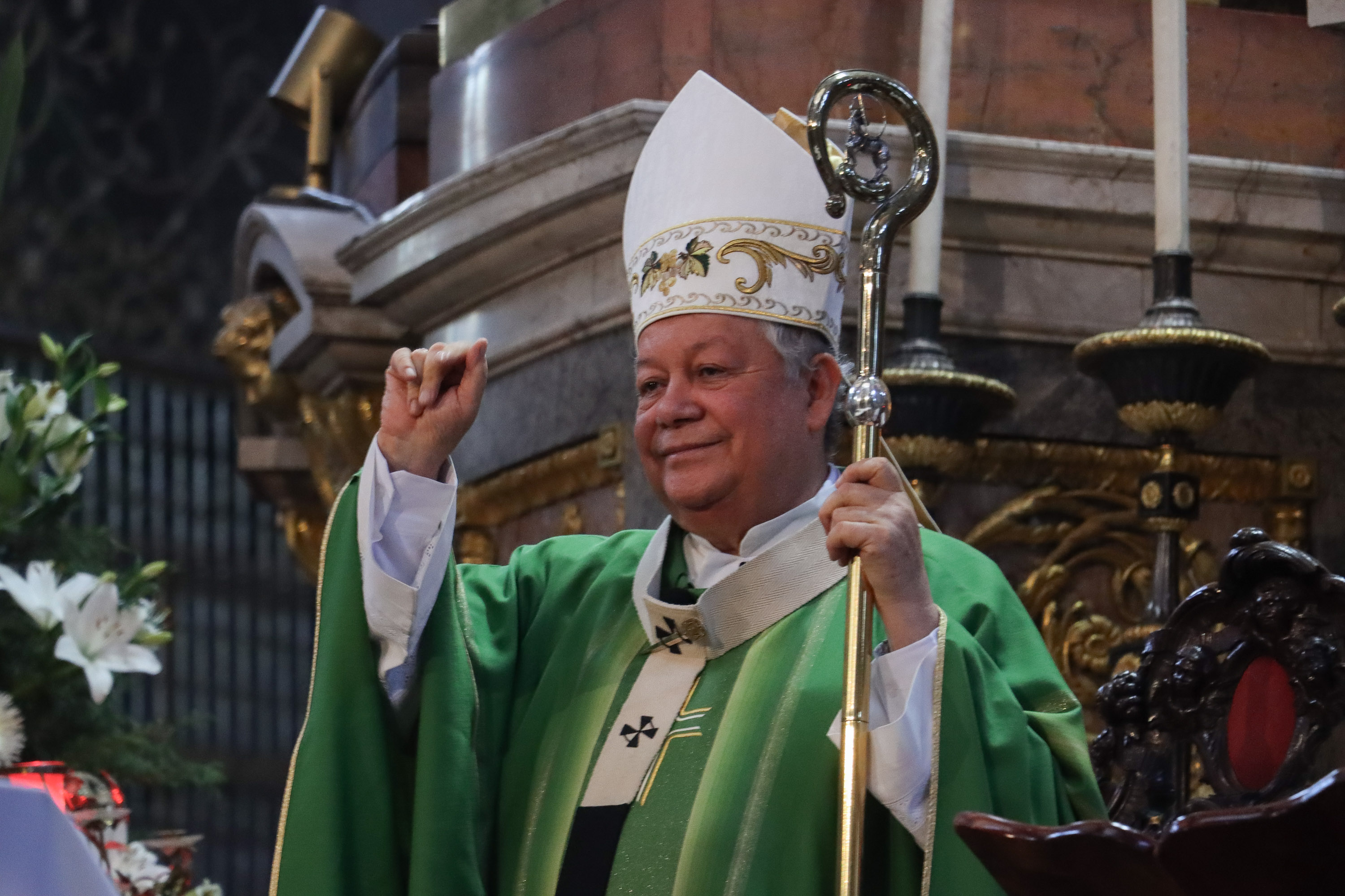 Monseñor Víctor Sánchez pidió por los afectados por las inundaciones en la Sierra norte 
