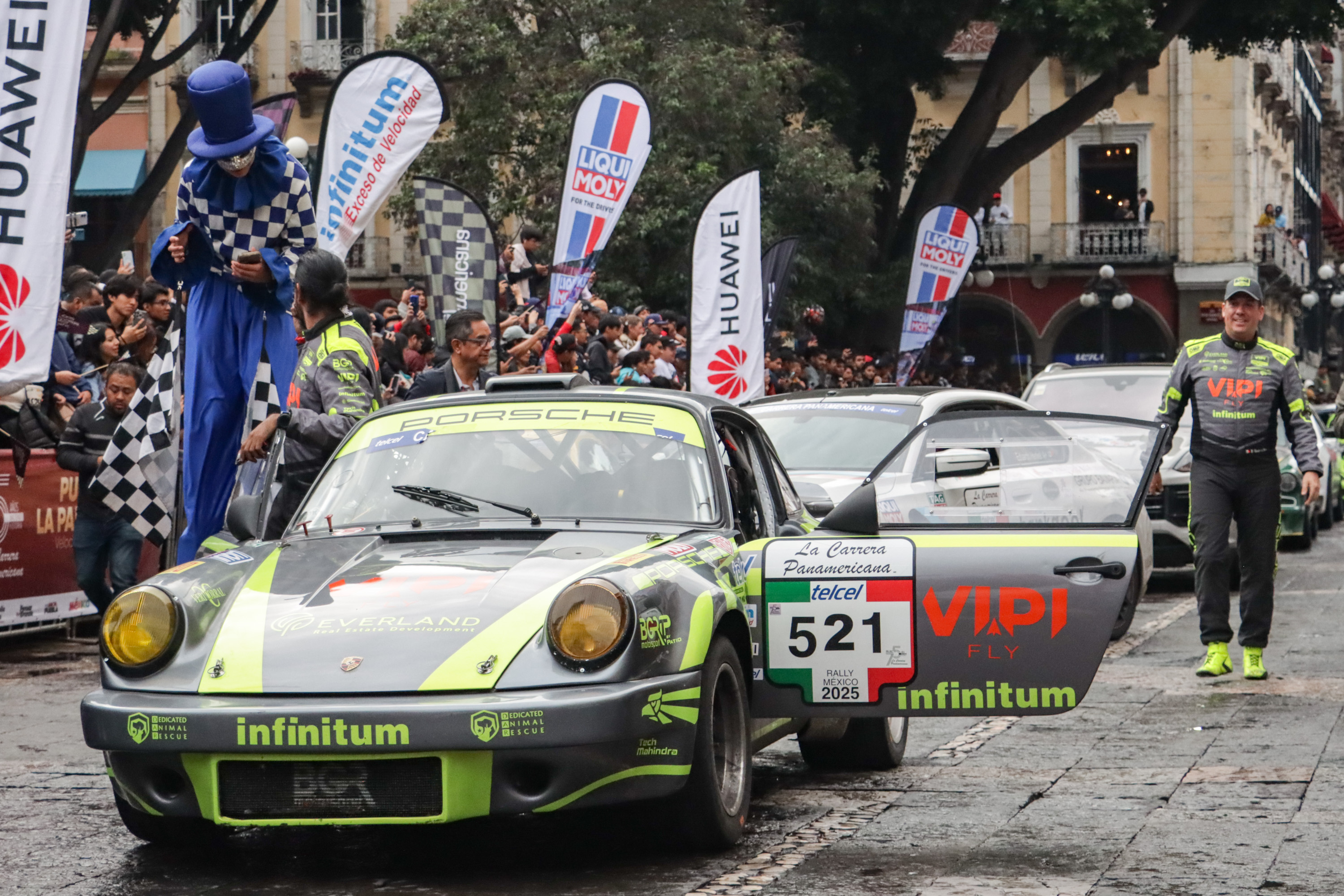 Arriba a Puebla el contingente de la Carrera Panamericana 2025