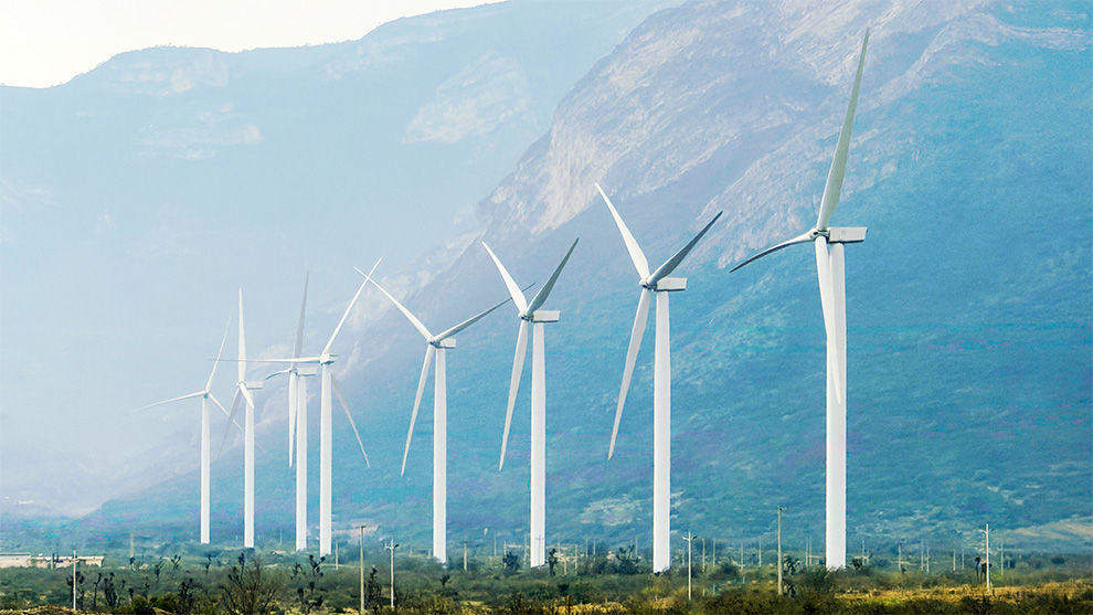 Mayor uso de energías renovables, opción para descarbonizar la economía
