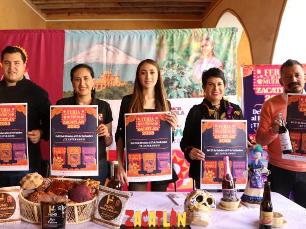 Zacatlán invita a vivir la magia de la Feria de los Muertos 2025
