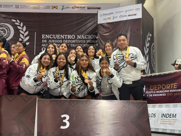 Dos medallas para Puebla en el Encuentro Deportivo Nacional Indígena 2025