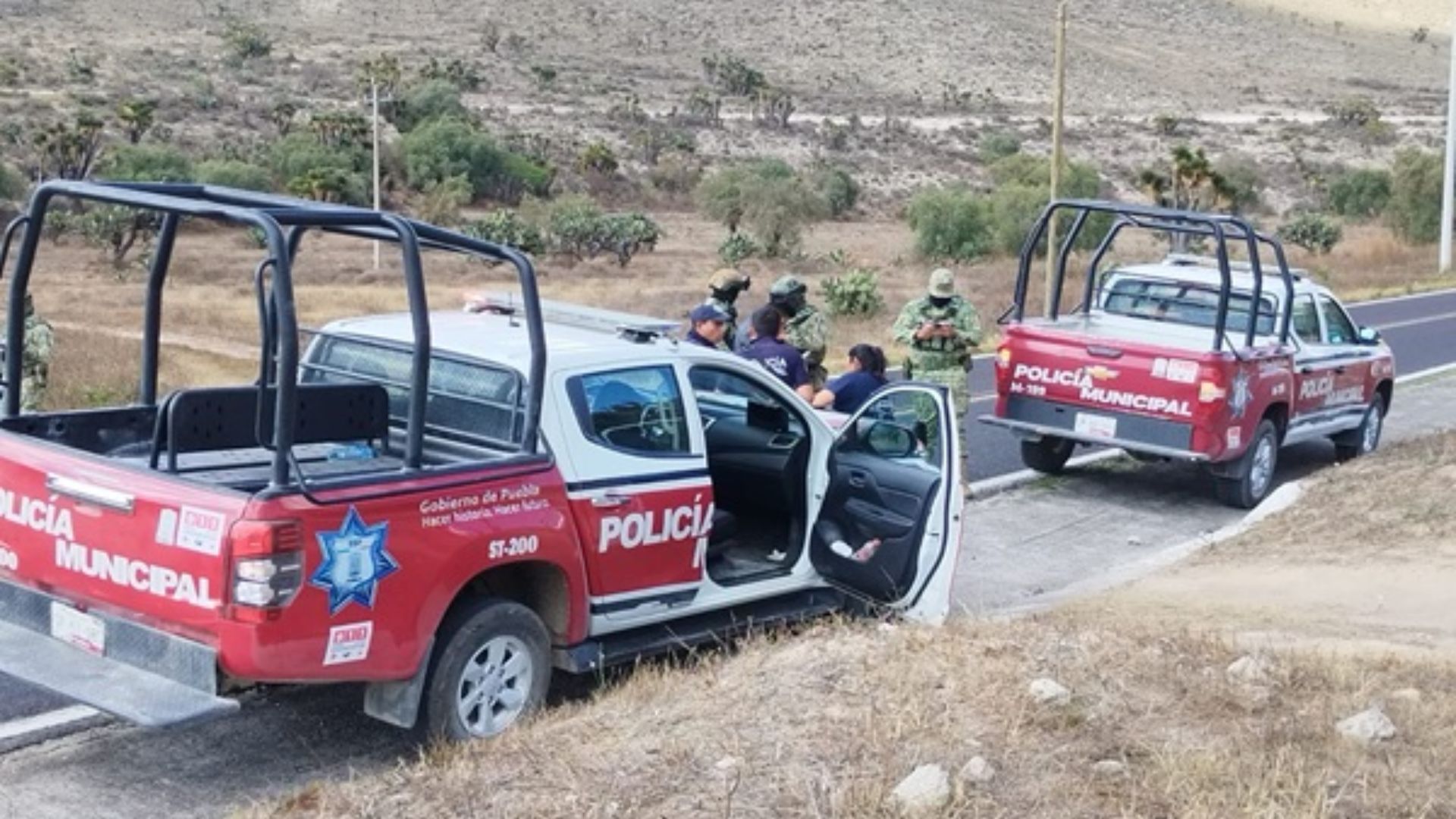 2 hombres fueron baleados durante un robo de vehículo en la Tehuacán-Orizaba