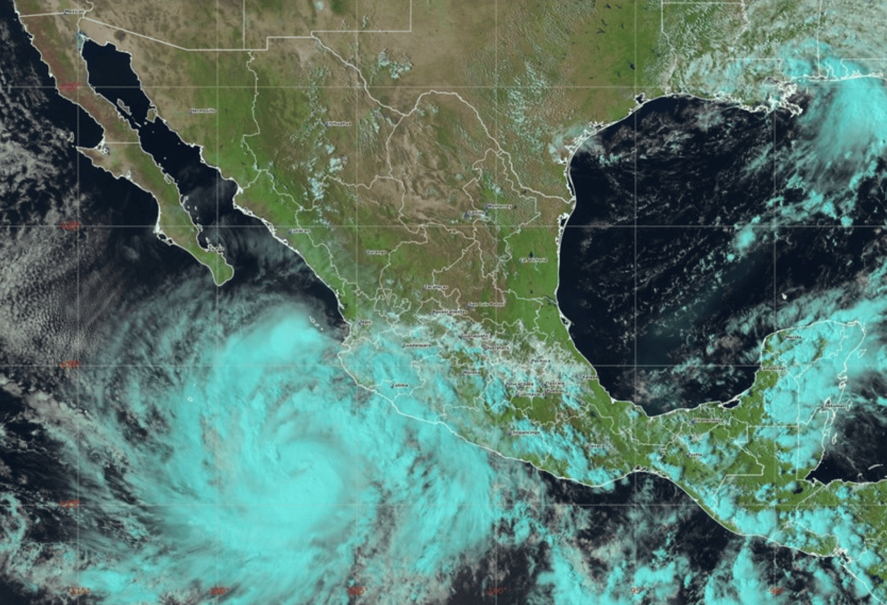 Priscilla se convierte en huracán categoría 1; prevén que alcance categoría 2
