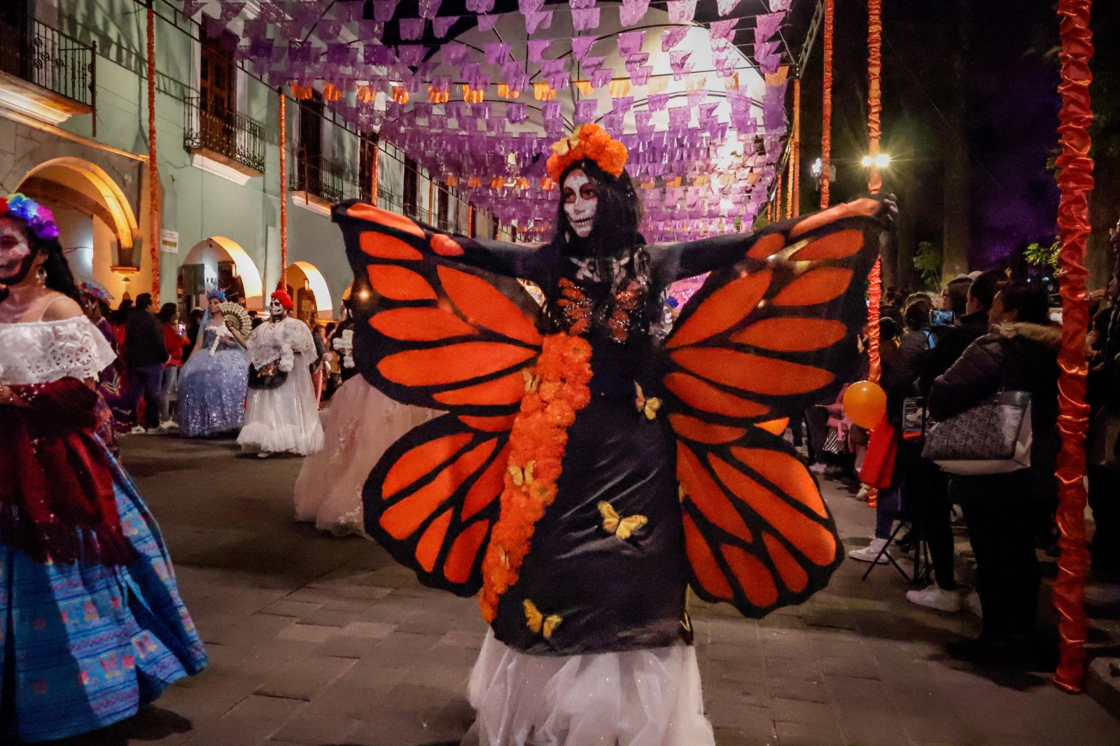 Así fue el Desfile de Catrinas en Tlaxcala Capital