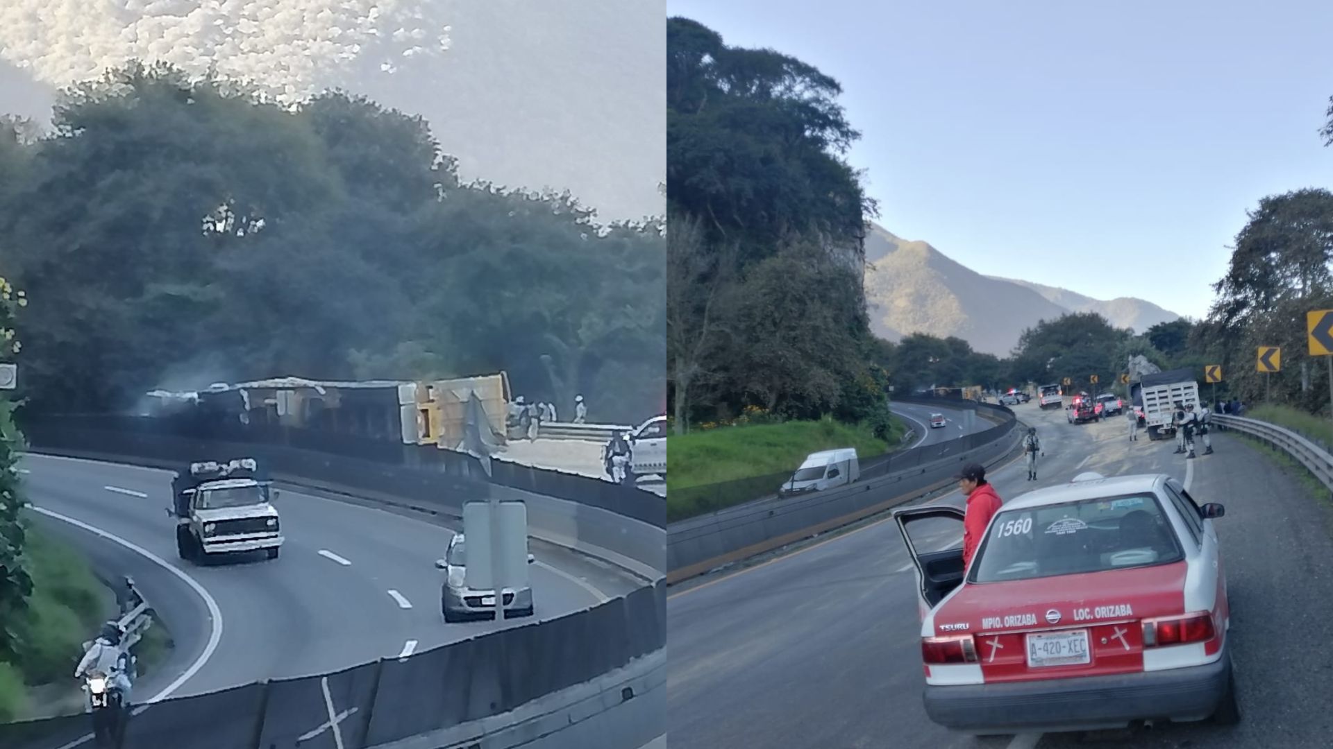 Una mujer falleció tras intenso accidente automovilístico en la Puebla-Orizaba