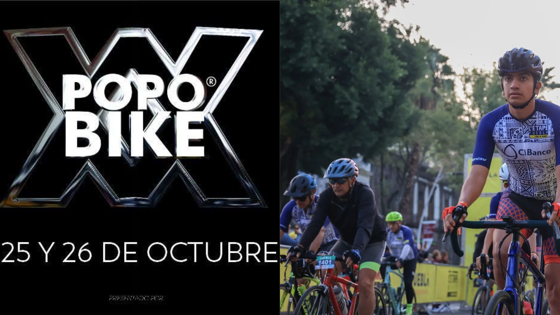 Atlixco ya comenzó la jornada del “Popobike 2025”; hay más de 2,000 ciclistas