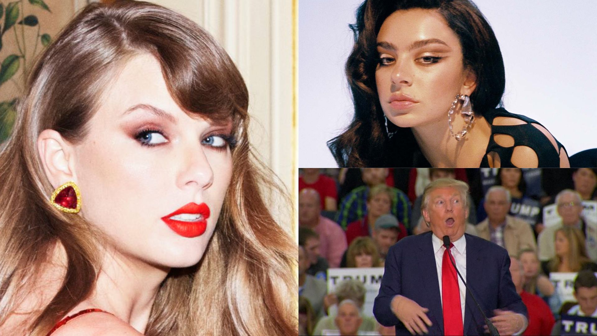 En su nuevo álbum, Taylor Swift se va contra Charli XCX, Donald Trump y los medios 