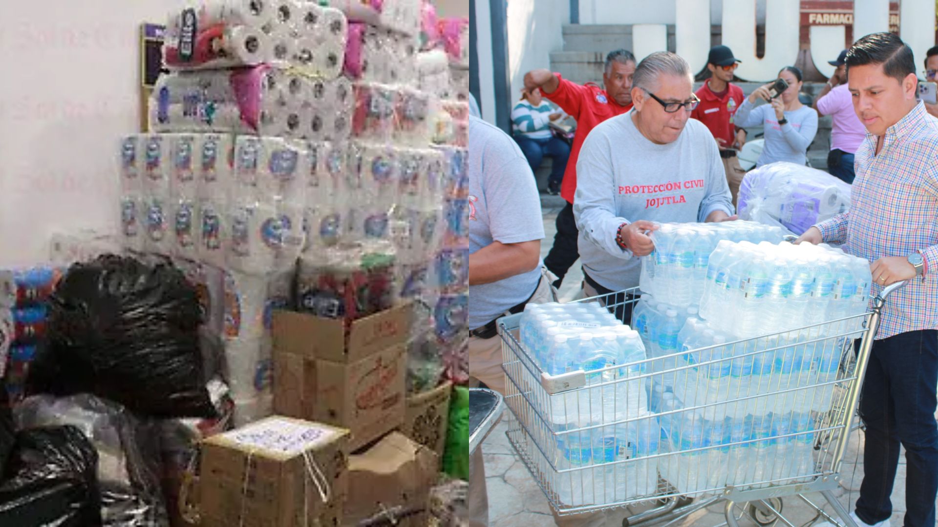 IMSS logró enviar 40 toneladas de víveres a los damnificados por inundaciones 