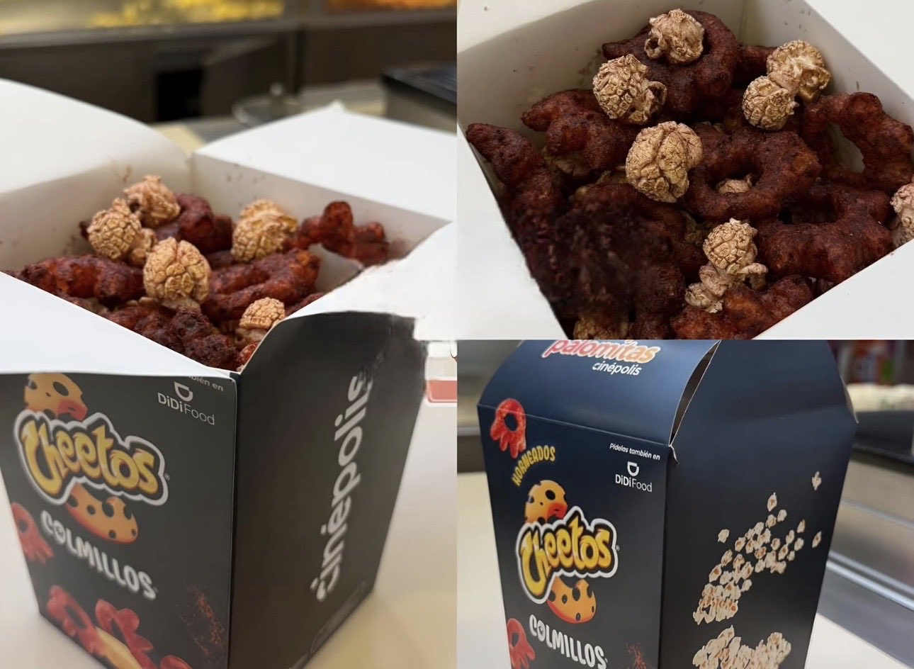 Palomitas Cheetos colmillos, sólo por temporada en Cinépolis 