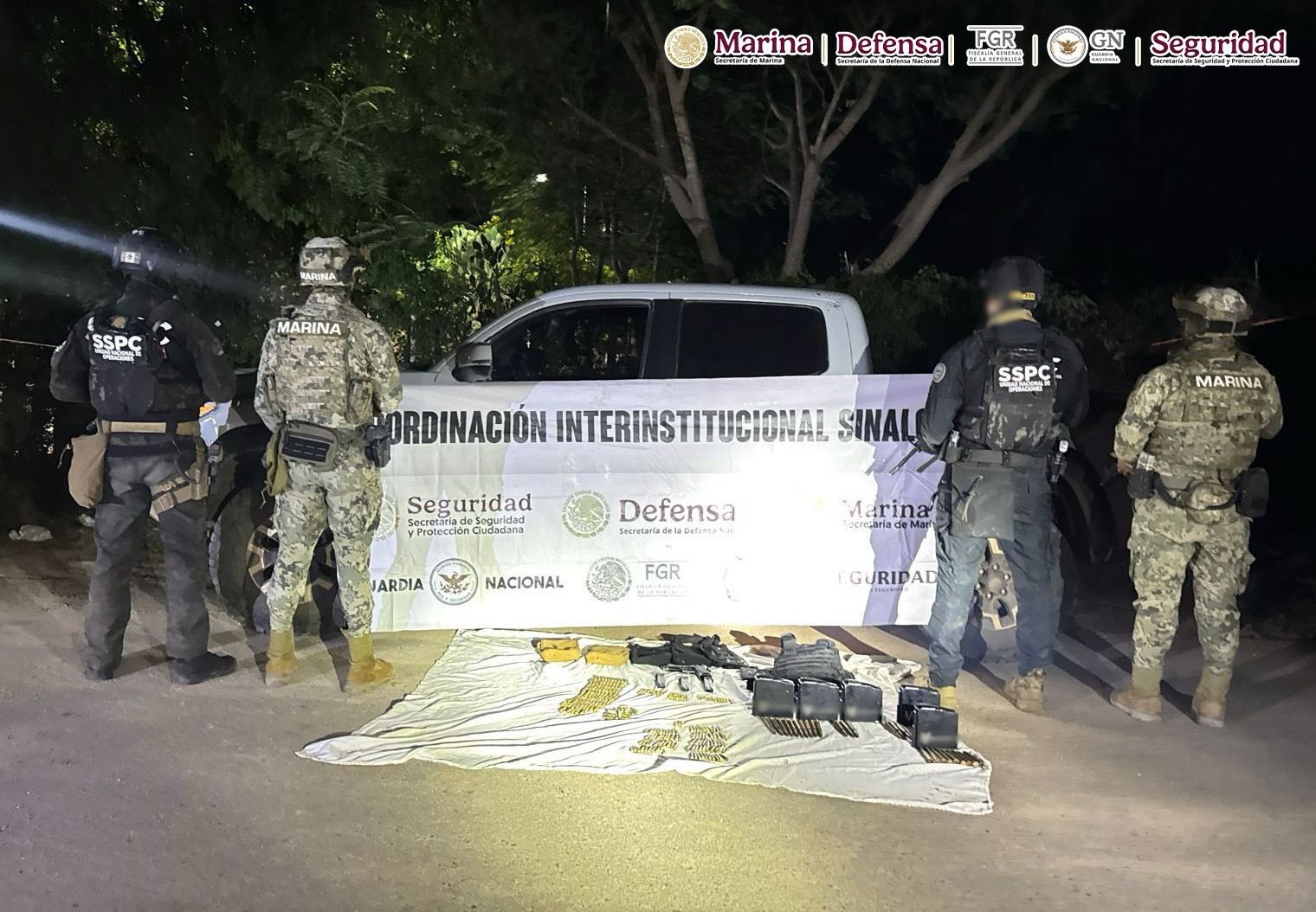 Federales repelen agresión en Sinaloa, asesinan a un hombre y detienen a tres más