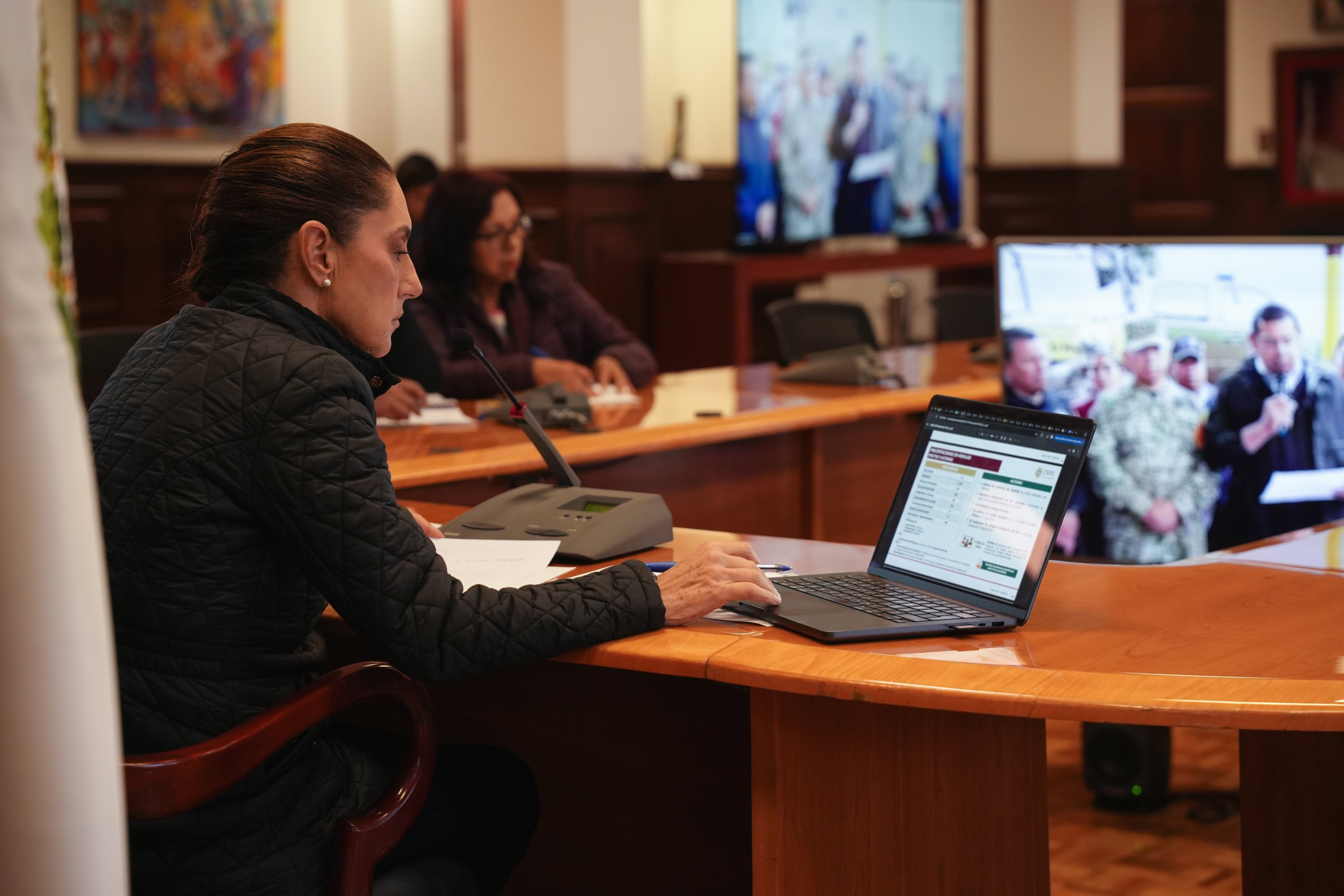Recorrerá Sheinbaum la Sierra de Puebla por estragos de Raymond