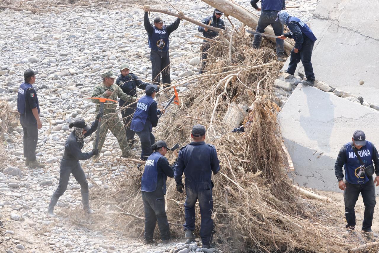 Descarta Armenta deuda para reconstrucción de zonas afectadas por lluvias
