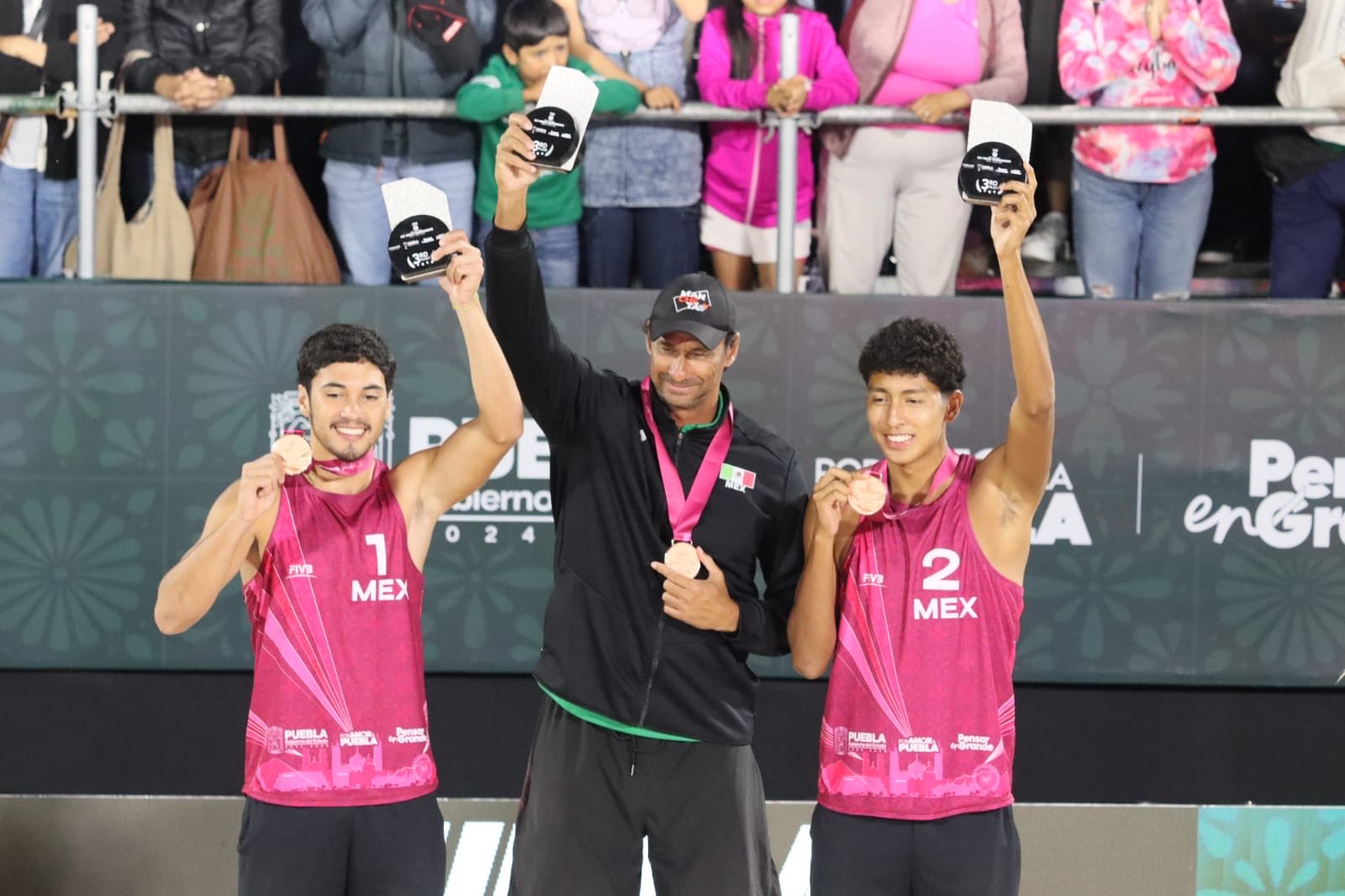 Puebla buscará recibir Circuito de voleibol; arena servirá para tener tres complejos del deporte