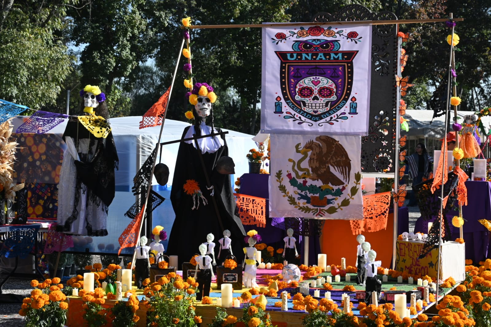 La Ofrenda de la UNAM está dedicada a migrantes y refugiados 