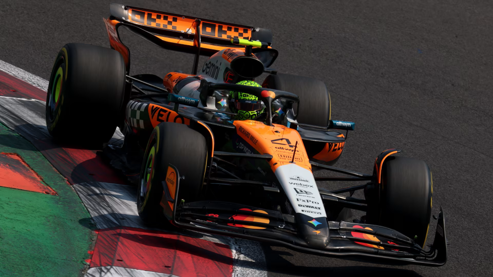 Lando Norris lidera la práctica final del GP de México