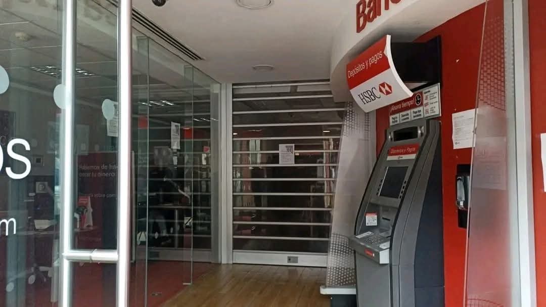 En Zacapoaxtla HSBC cerró operaciones y reubicó a sus cuentahabientes a Teziutlán