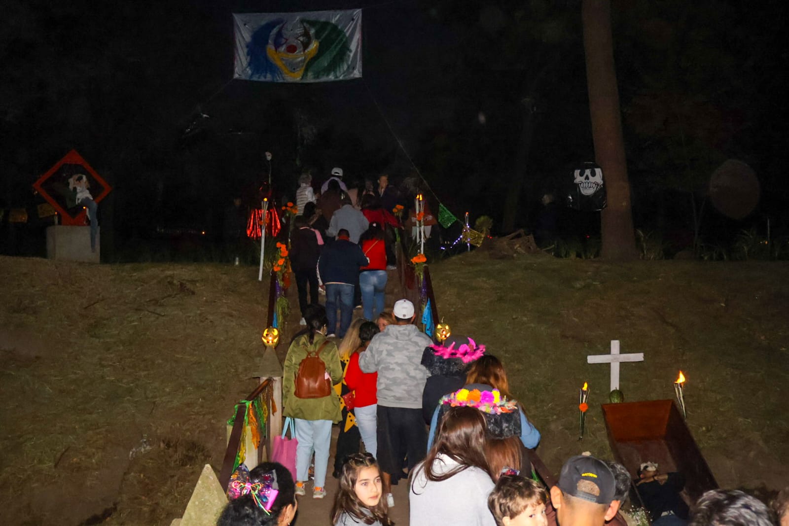 El Jardín Botánico en Tlaxcala se convierte en Casa de Sustos