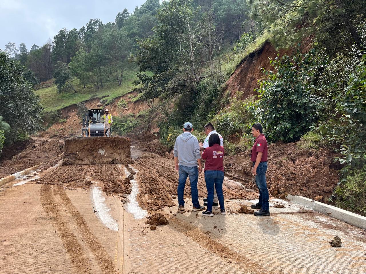 Reducen a 13 las comunidades incomunicadas en Sierra Norte 