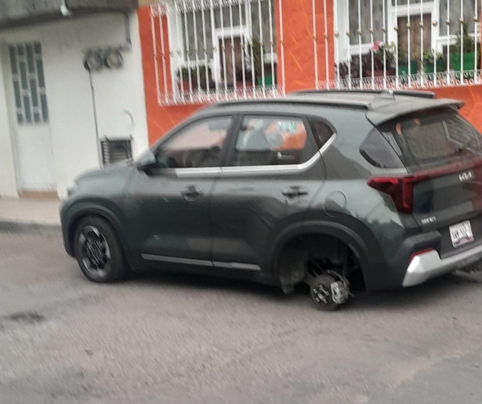 Persiste el robo de autopartes en Texmelucan