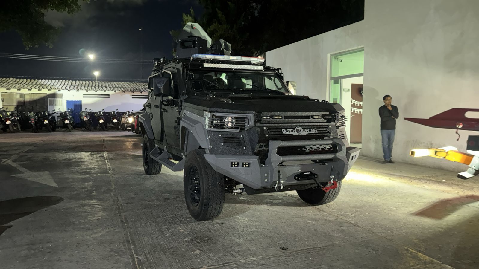 Refuerzan vigilancia en Tehuacán con unidades blindadas Black Mamba