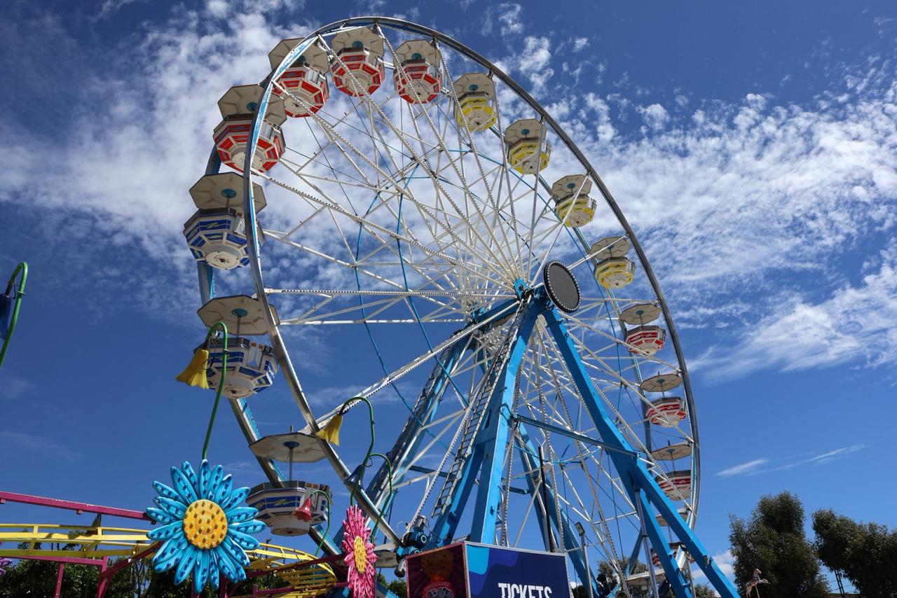 Instalan juegos mecánicos para Tlaxcala, la Feria de Ferias 2025